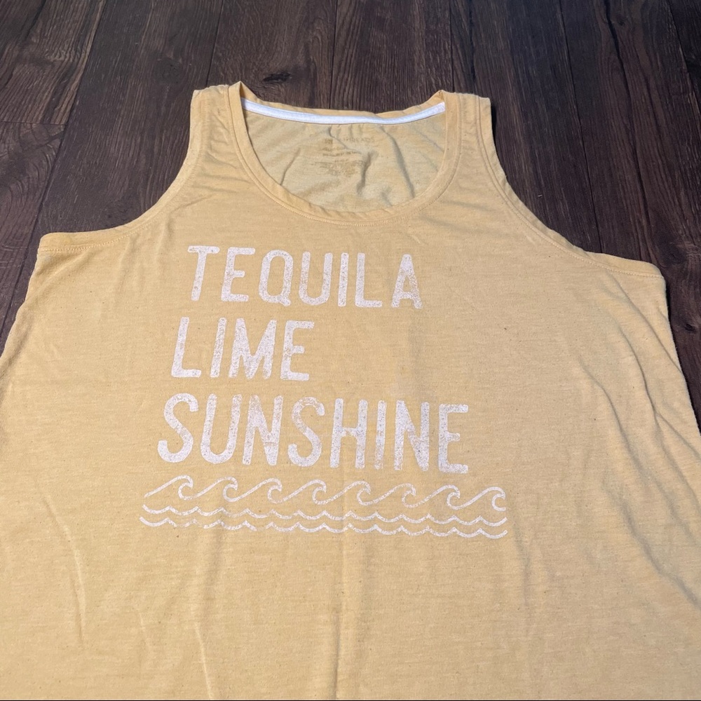 Tequila, Lime, and Sunshine | Yellow Tank